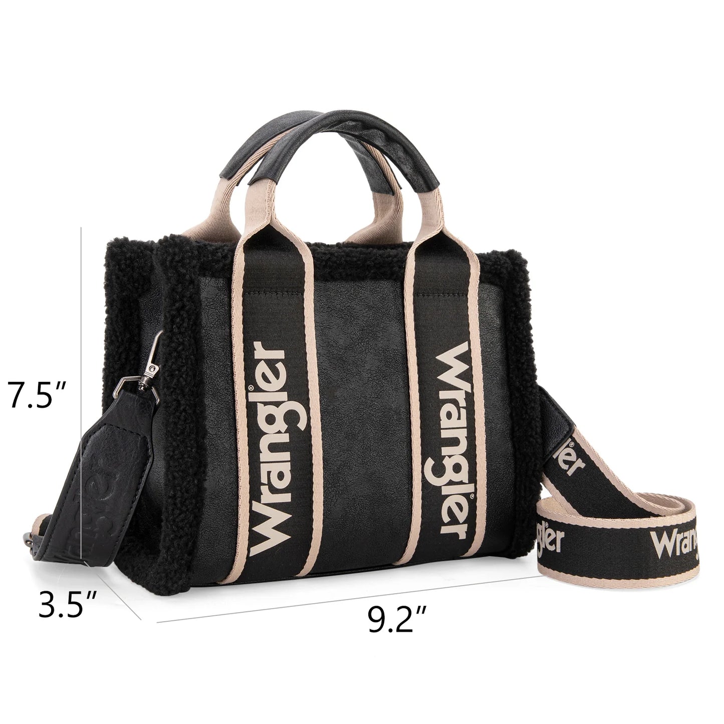 Sherpa Small Tote - Black