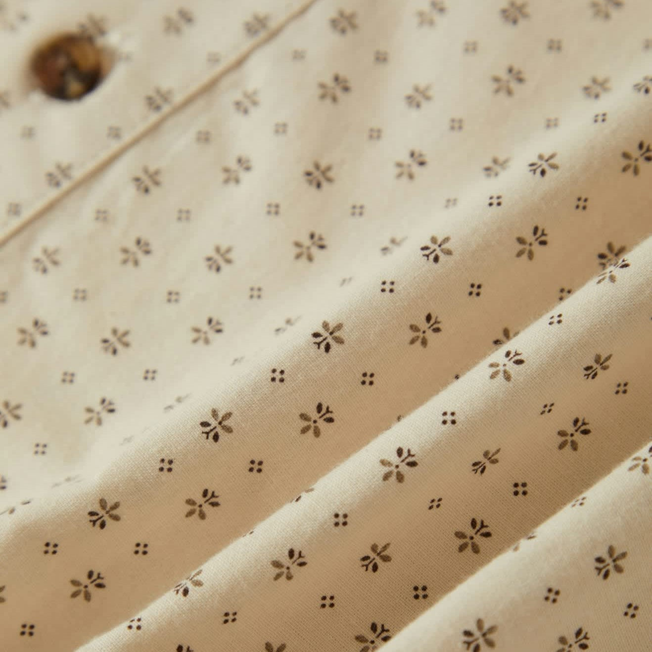 Charter Print S/S - Off White