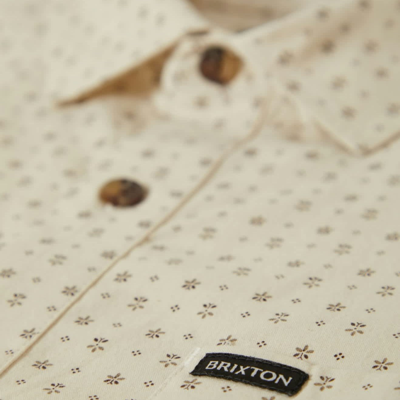 Charter Print S/S - Off White