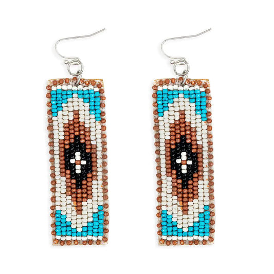 Ivory & Mocha Earrings