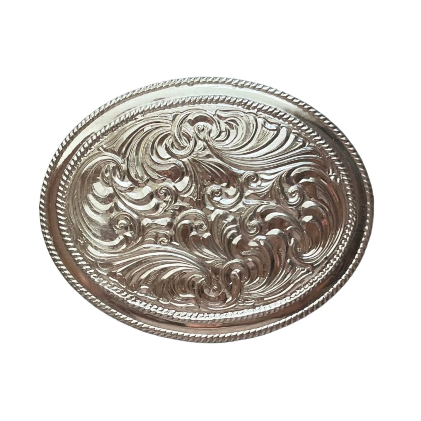 Floral Scroll Buckle