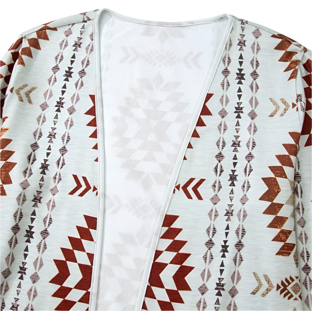 Western Cardigan - Brown