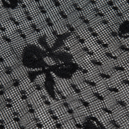 Bow Pattern Mesh L/S