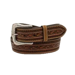 Buck Stitching Leather Belt