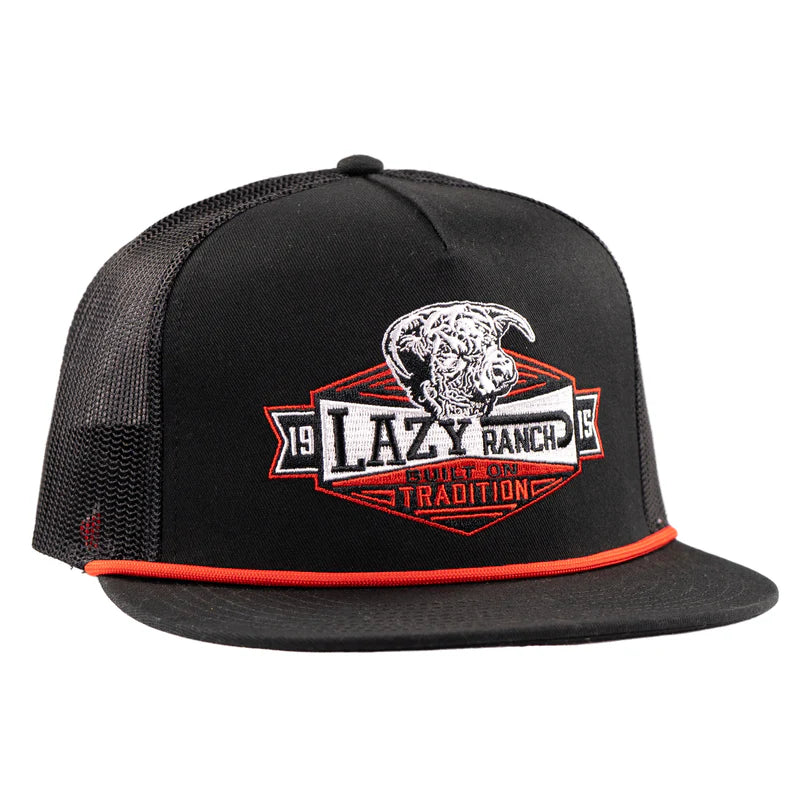 Black Domino Classic Rope Hat