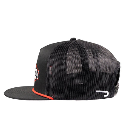 Black Domino Classic Rope Hat