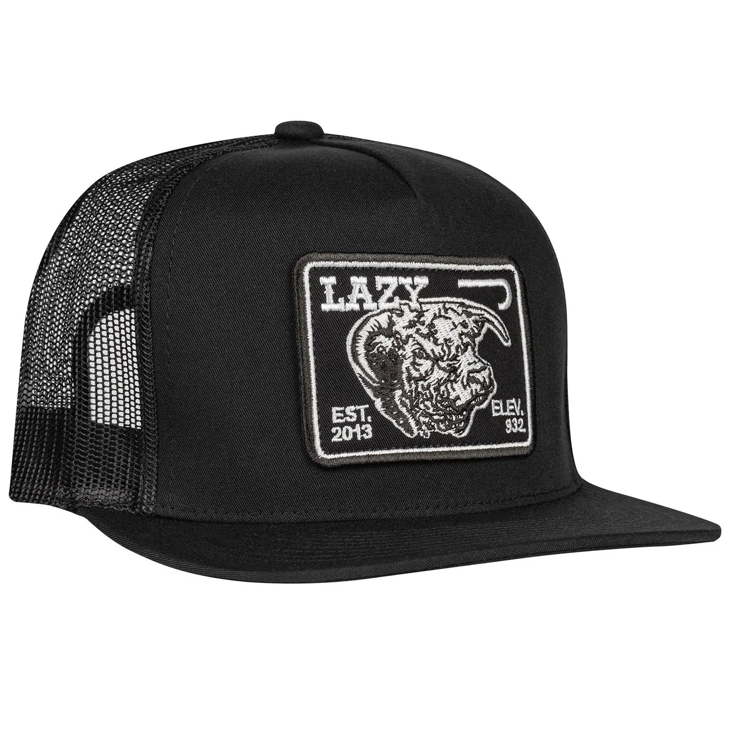 Black & Black 4" Elevation Cap