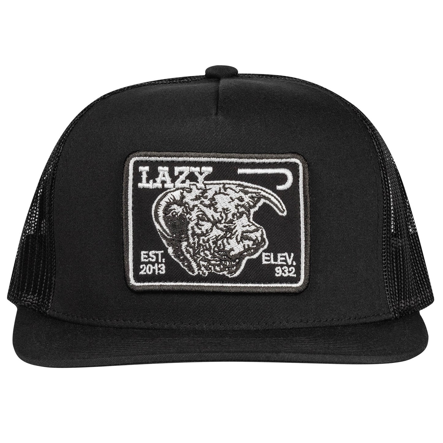 Black & Black 4" Elevation Cap