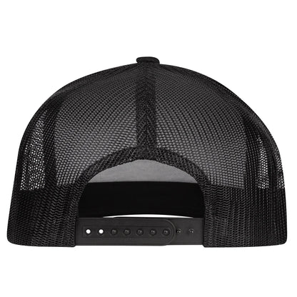 Black & Black 4" Mexico Bull Patch Cap