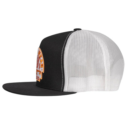 Black & White 4" Arrowhead Cap