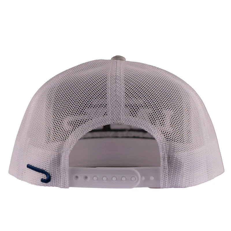 Blue & White Dime Box Hat