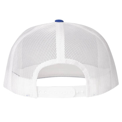 Royal Blue & White Cattle Headquarters Cap