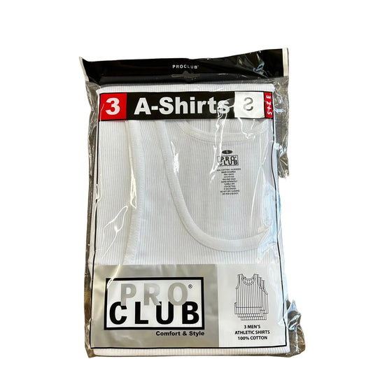 Premium Ringspun Cotton Ribbed A-Shirt - White