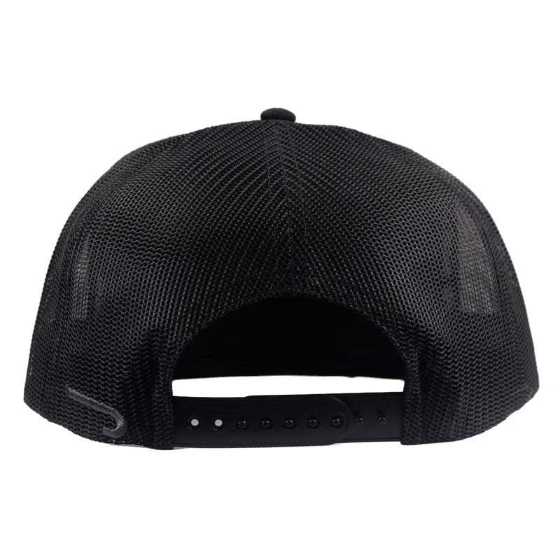 Charcoal Grey & Black Red Cowpoke Hat
