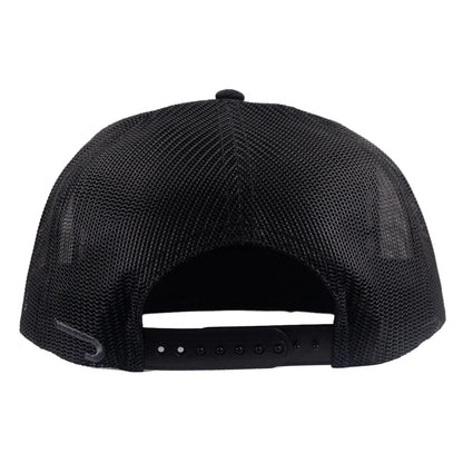Charcoal Grey & Black Red Cowpoke Hat