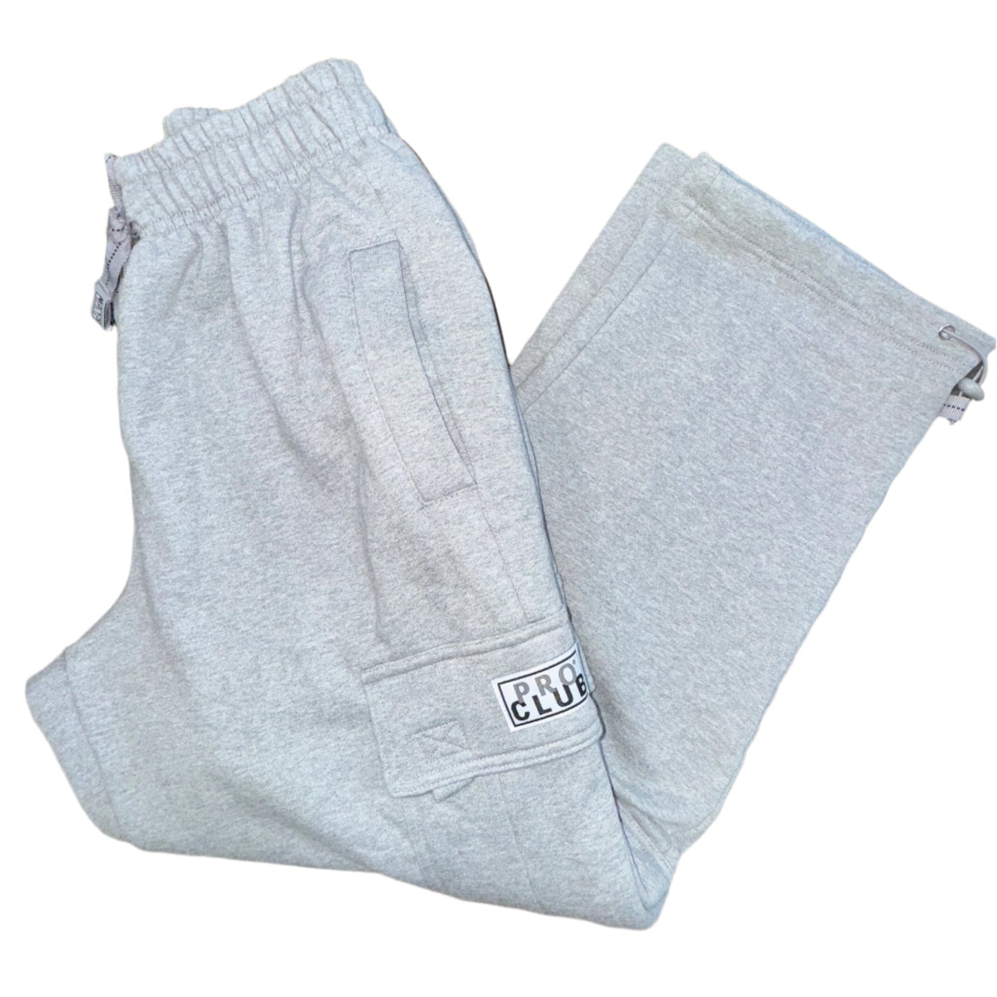 Fleece Cargo Pants - H. Gray