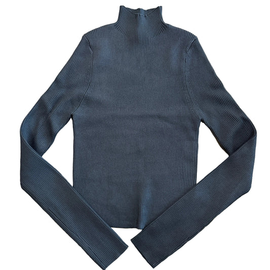 SALE -Ribbed Turtleneck Top