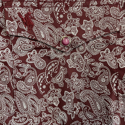 Plum Paisley S/S