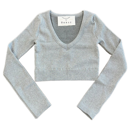 Seamless Rib L/S Top