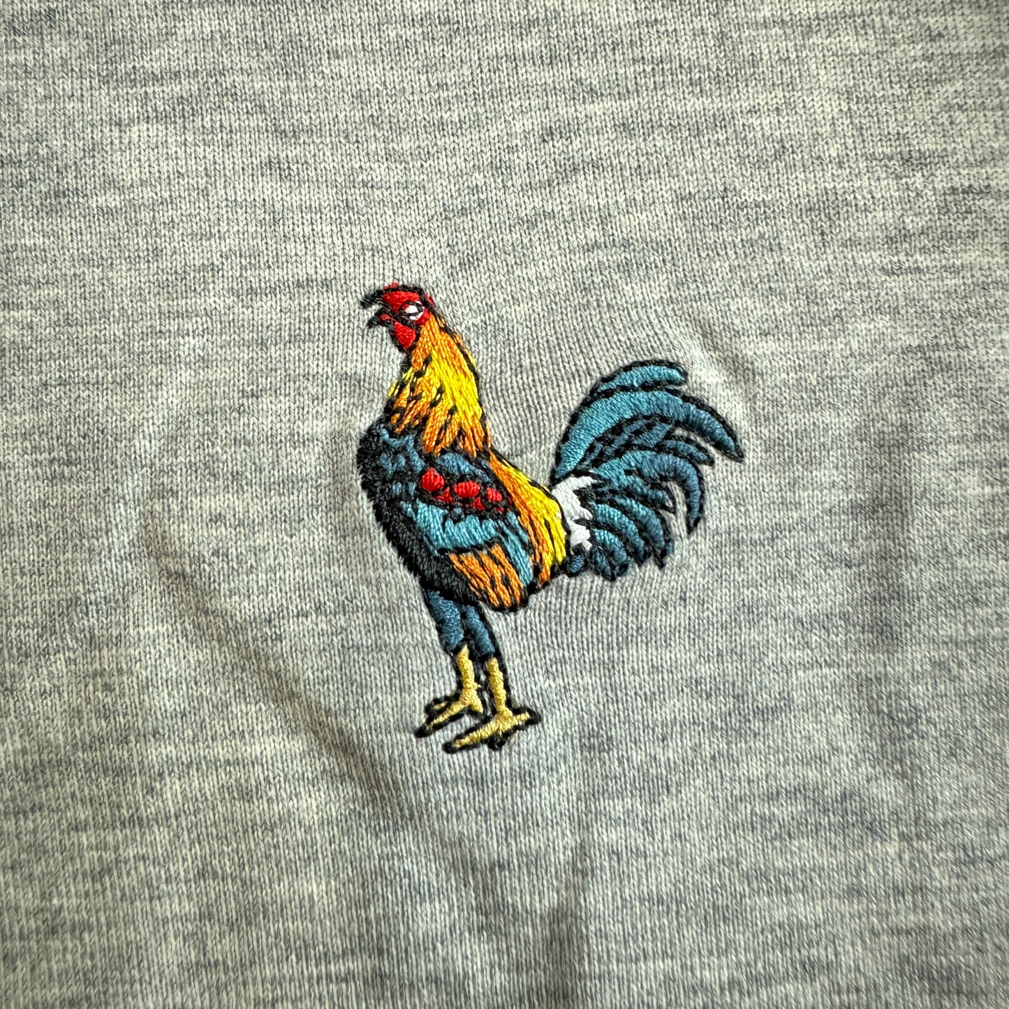Rooster Logo - Gray