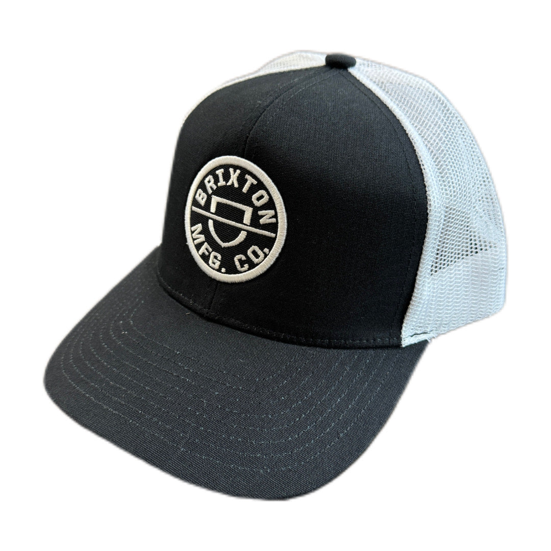 Crest Mesh Cap - Black