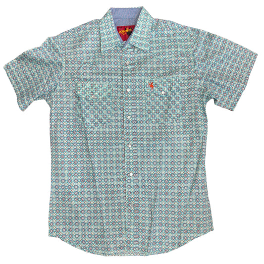Teal Medallion S/S