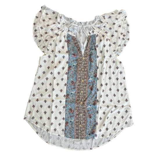 White Boho Blouse