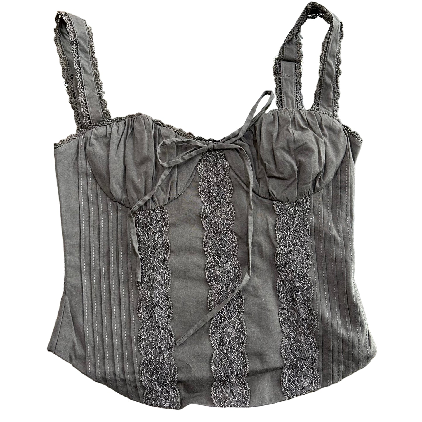 Tilla Corset Top - Brown