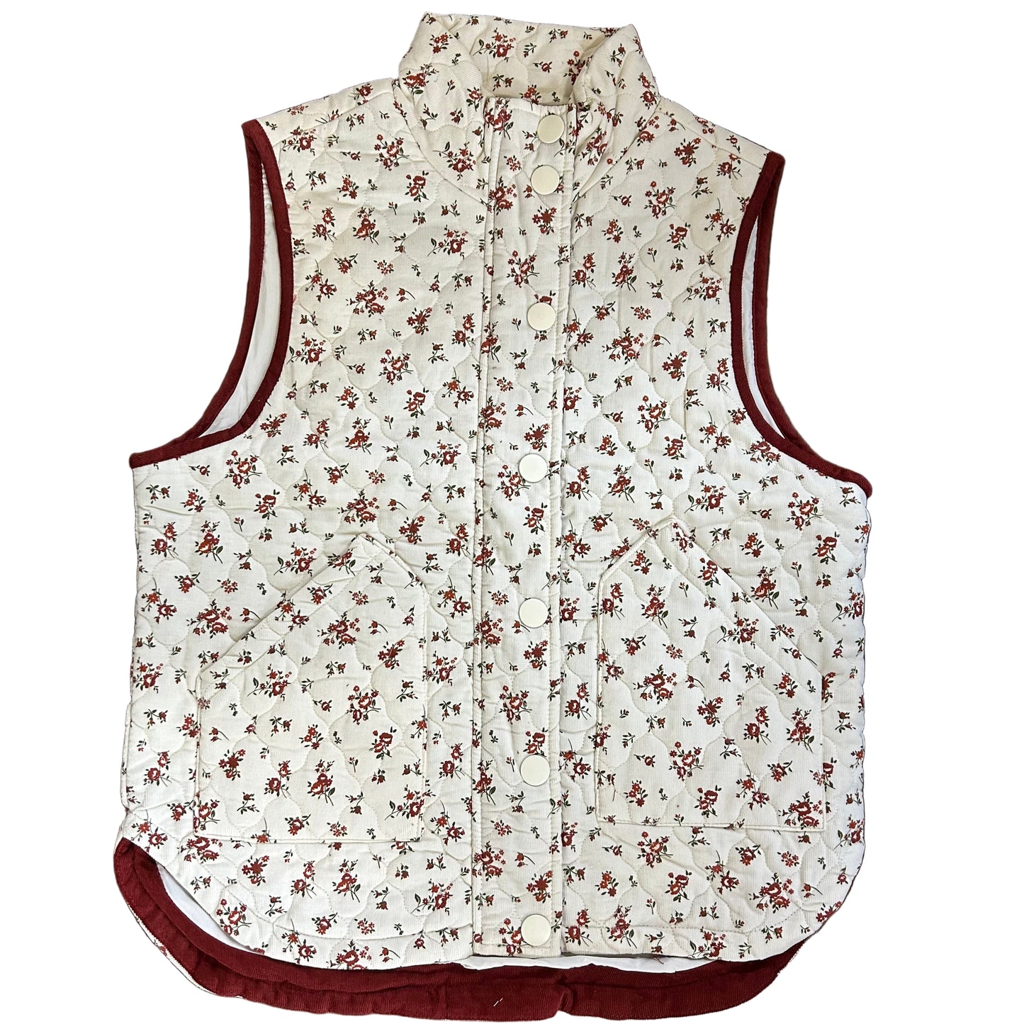 Quilted Zip-up Puffer Vest