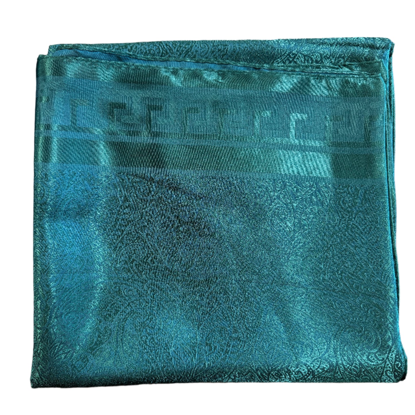 Emerald Jacquard Wild Rag