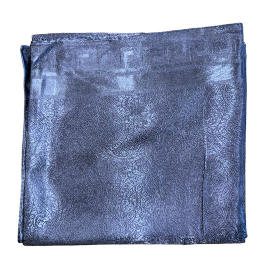 Navy Jacquard Wild Rag
