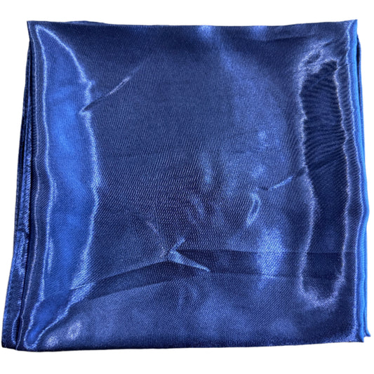 Solid Dark Blue Wild Rag