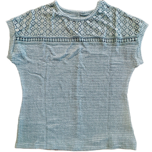 Light Green Waffle Knit Tunic