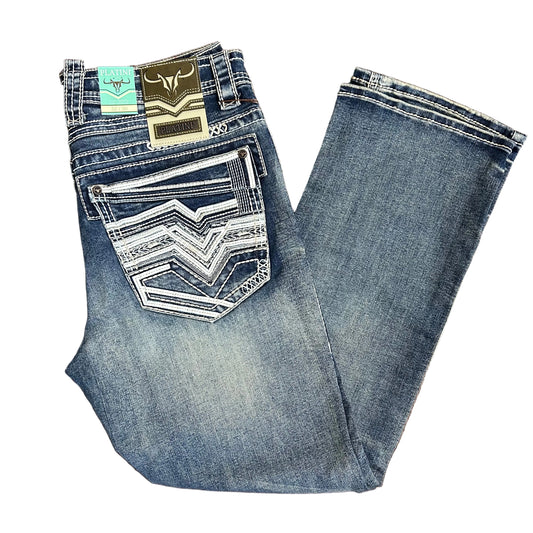 Holt Slim Boot - Blue