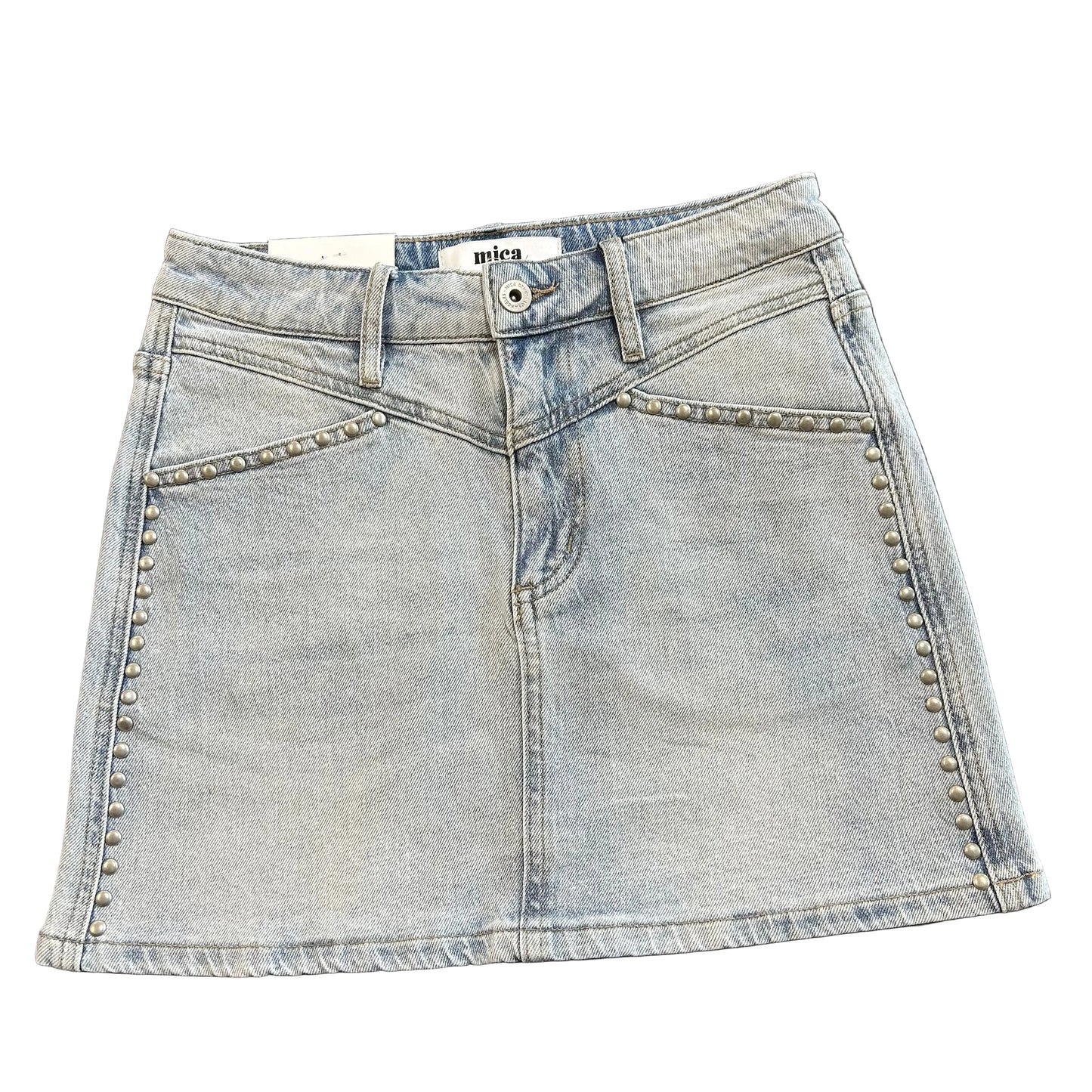 Studded Mini Skirt
