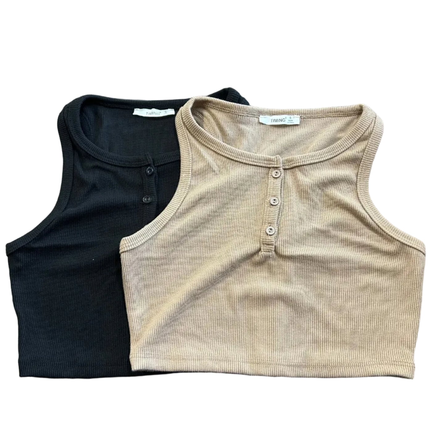 Adri Ribbed Crop Top