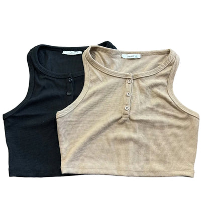 Adri Ribbed Crop Top