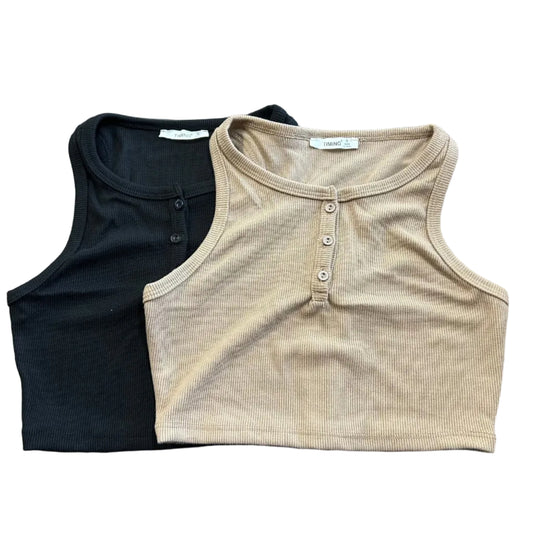 Adri Ribbed Crop Top