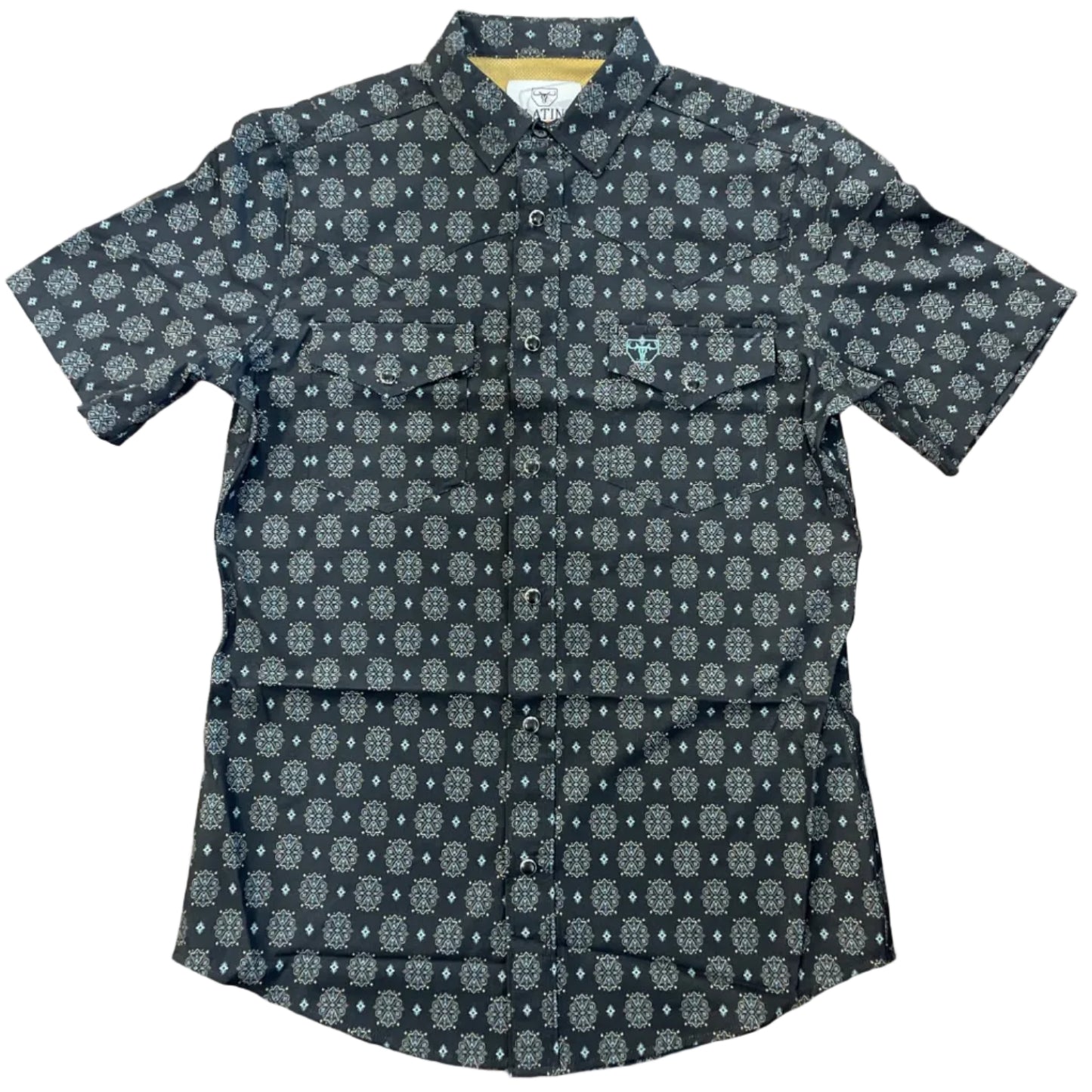 Kaleidoscope Western Shirt - Black