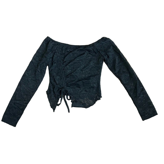 Romance Lace Drawstring Top