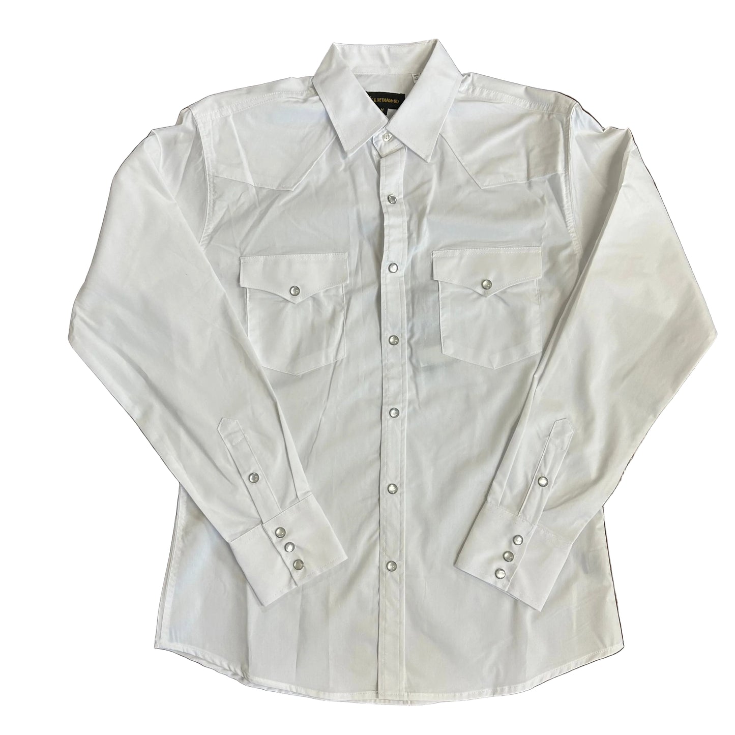 White Peal Snap Long Sleeve