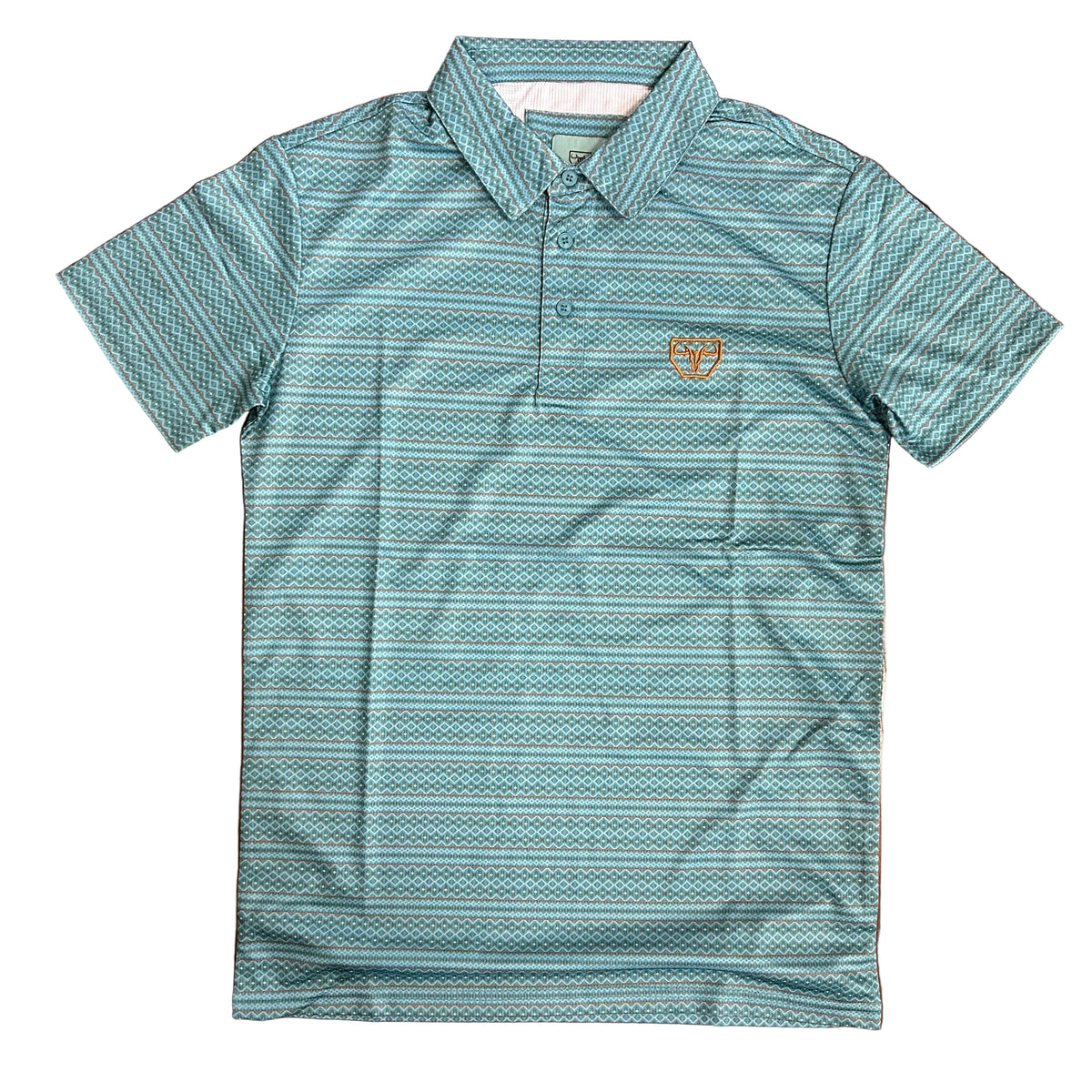 Aztec Performance Polo - Blue