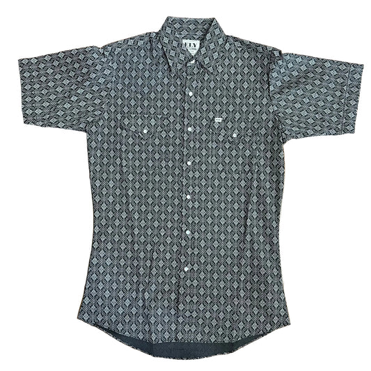 Black/Grey All Over Print S/S