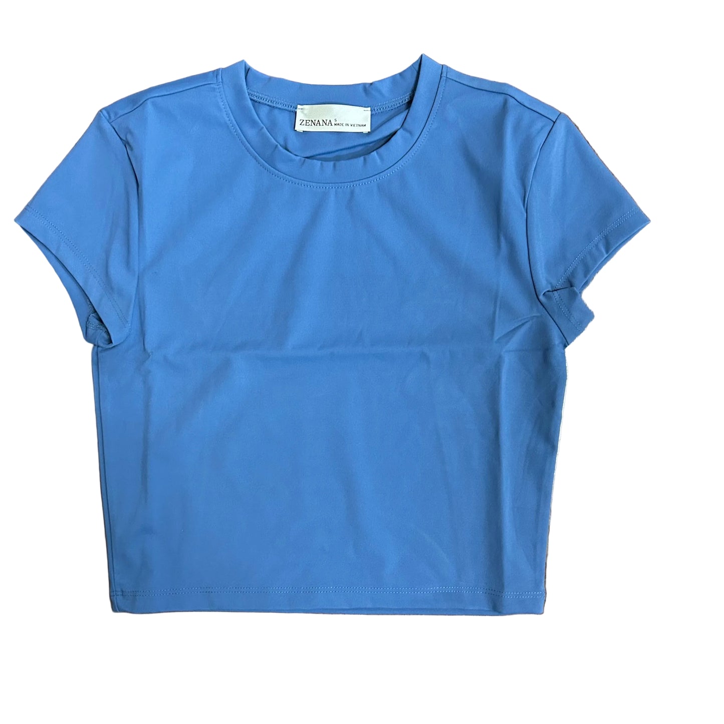 Cropped Interlock Top