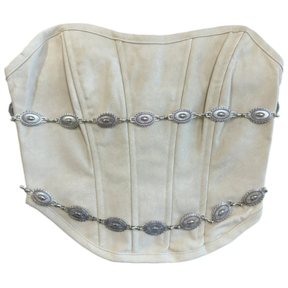 Concho Corset - Cream