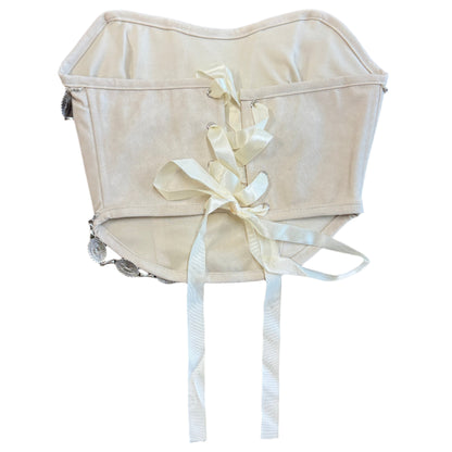 Concho Corset - Cream