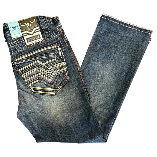 Holt Slim Bootcut - Dark Stone