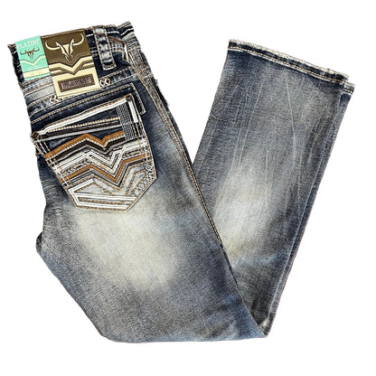 Holt Slim Bootcut - Denim Blue