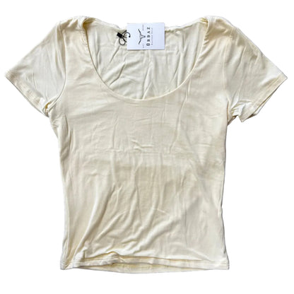 Double Layer Scoop Neck Top