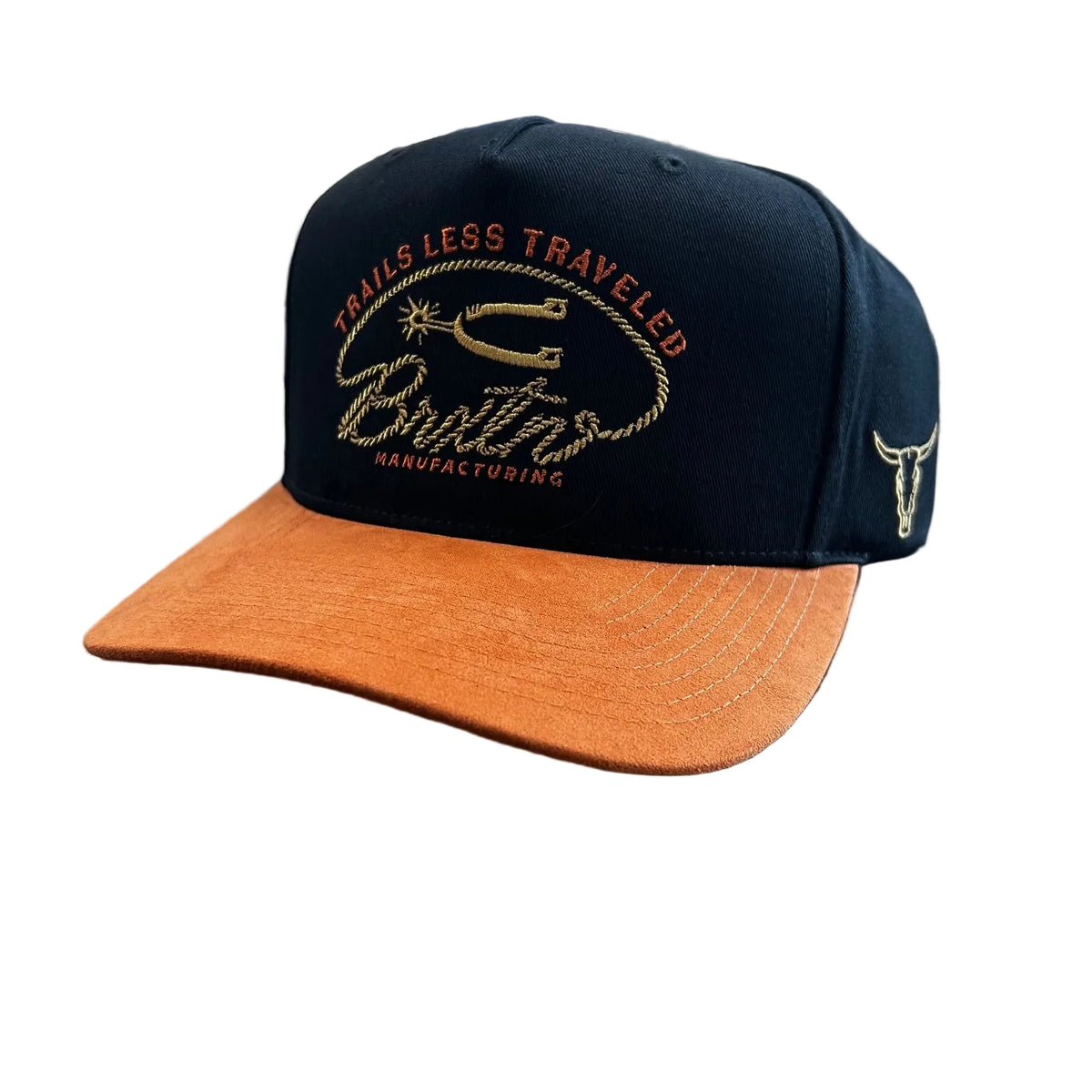 TRAILS SNAPBACK - BLACK/RED EARTH